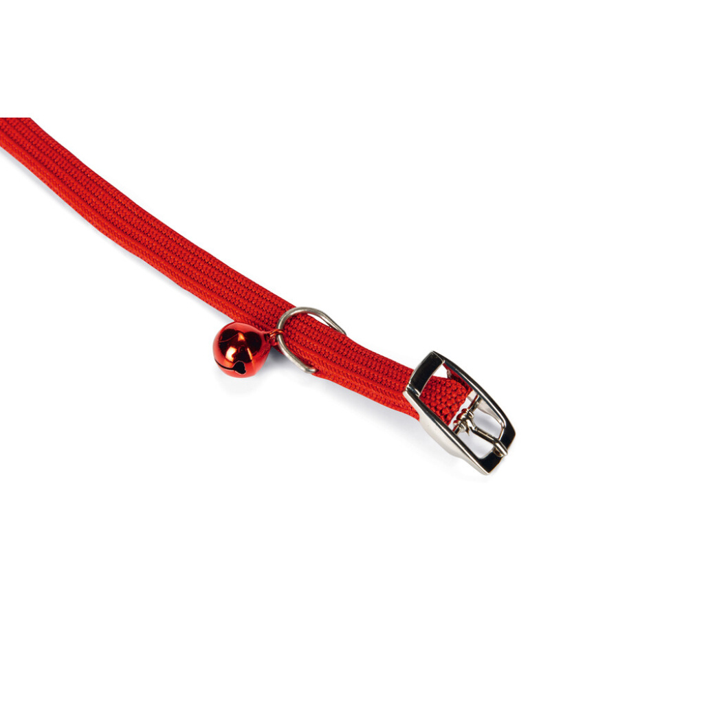 Beeztees Zilli Kedi Boyun Tasması 24,5-29,5cm (Kırmızı)