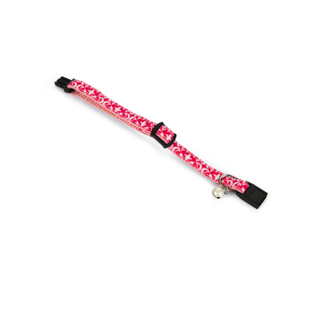 Beeztees Mystic Zilli Yavru Kedi Boyun Tasması 16-23cm (Pembe)