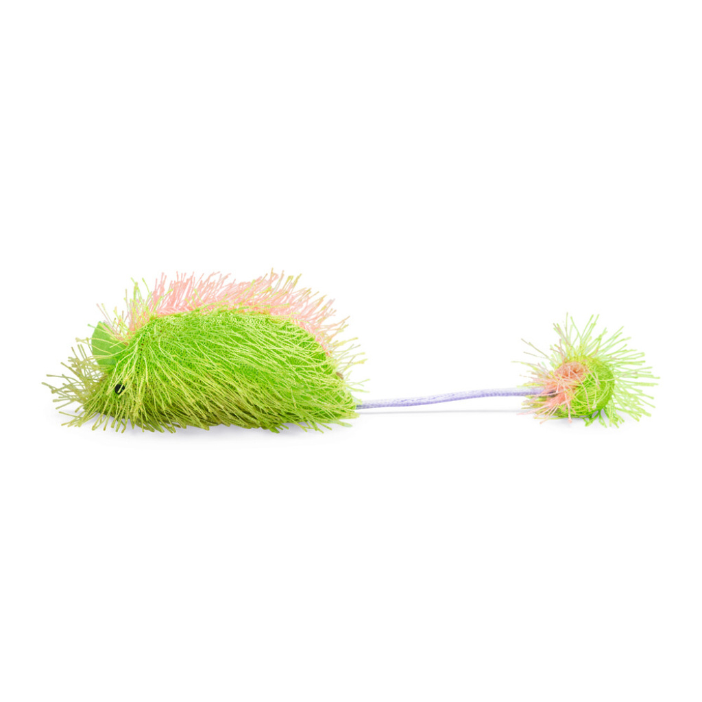 Beeztees Rainbow Uzun Tüylü Fare Kedi Oyuncağı 6,5x3,5x3cm