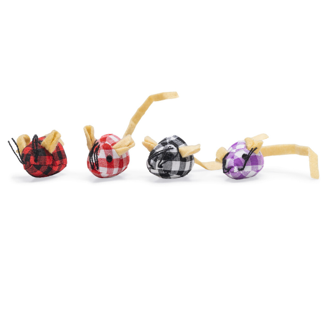 Beeztees Kumaş Fare Kedi Oyuncağı 13x3,5x3cm