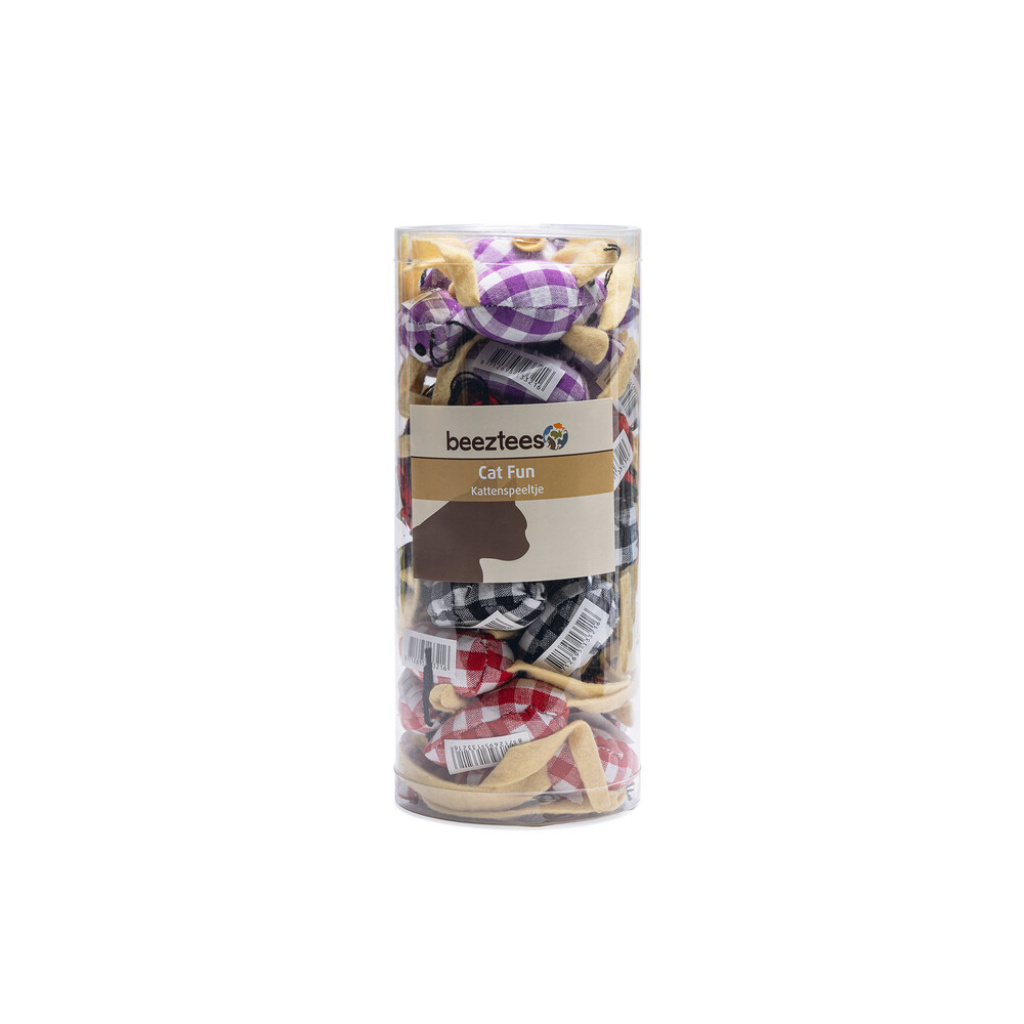 Beeztees Kumaş Fare Kedi Oyuncağı 13x3,5x3cm