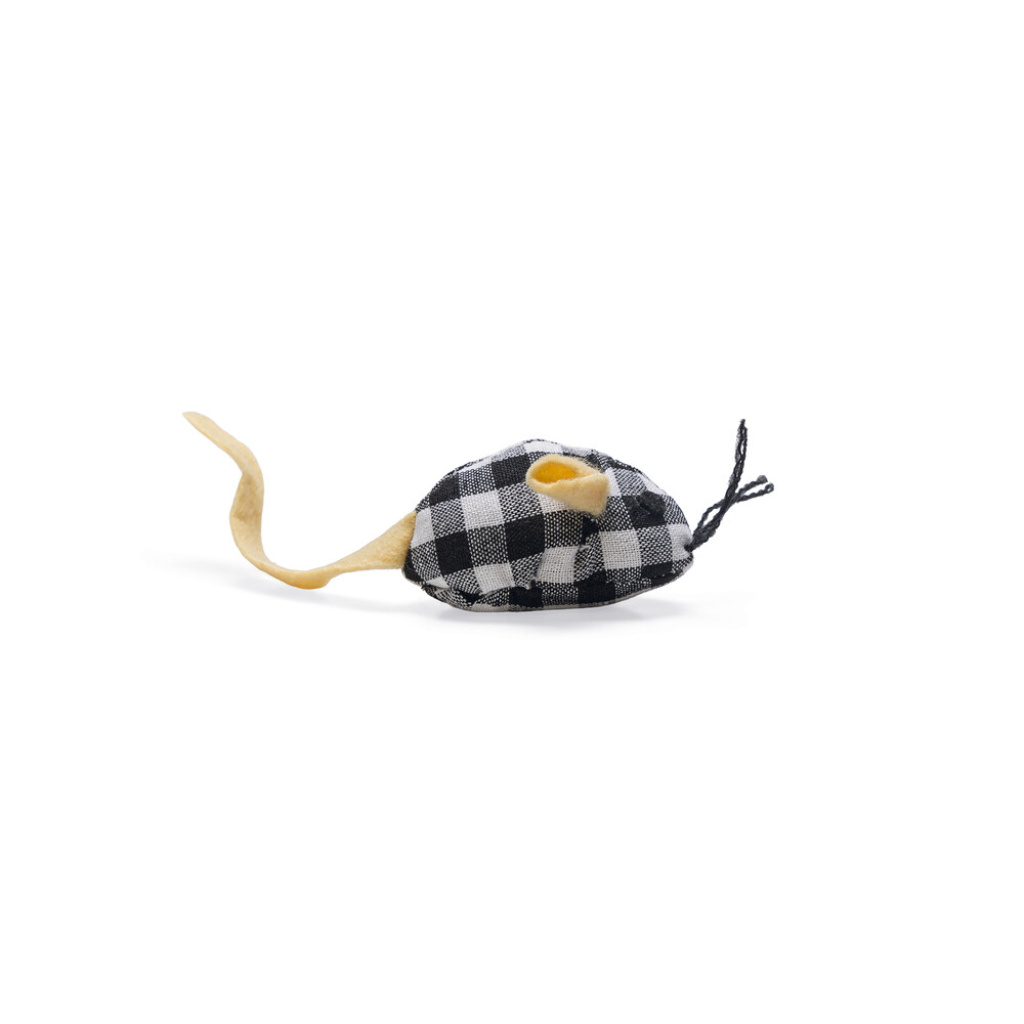 Beeztees Kumaş Fare Kedi Oyuncağı 13x3,5x3cm