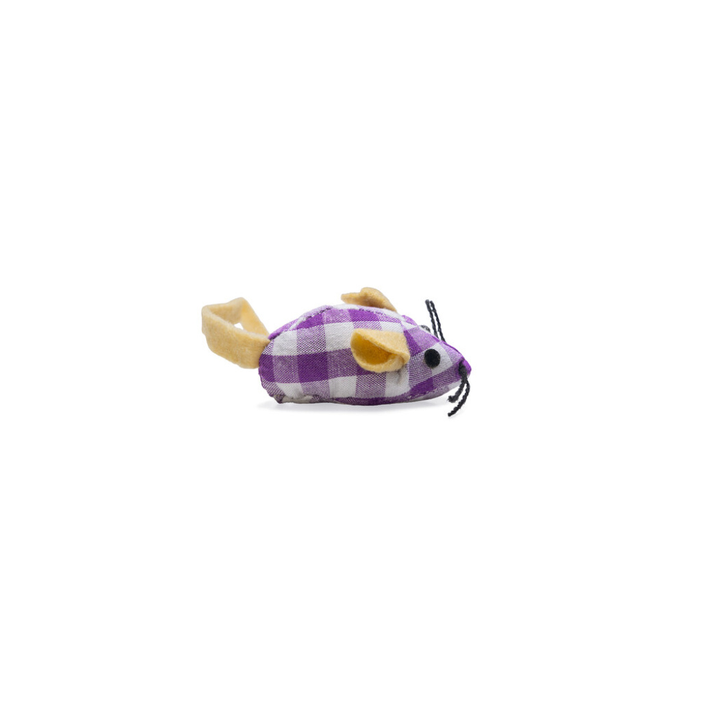 Beeztees Kumaş Fare Kedi Oyuncağı 13x3,5x3cm