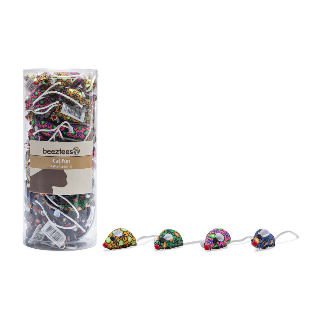 Beeztees Jolly Kumaş Fare Kedi Oyuncağı 5x2,5x2,5cm