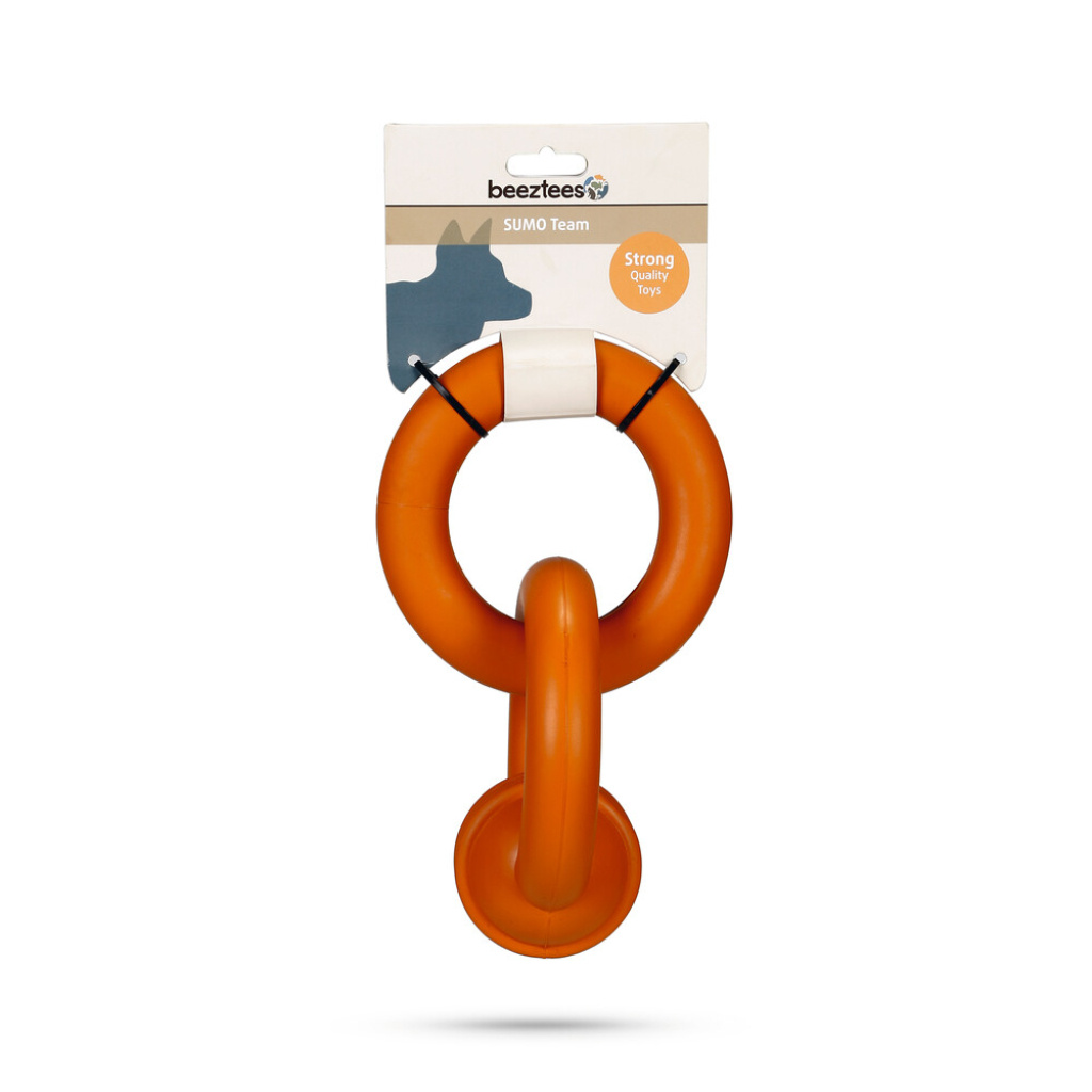 Beeztees Sumo Dayanıklı Dental Kedi Oyuncağı 24cm (Turuncu)