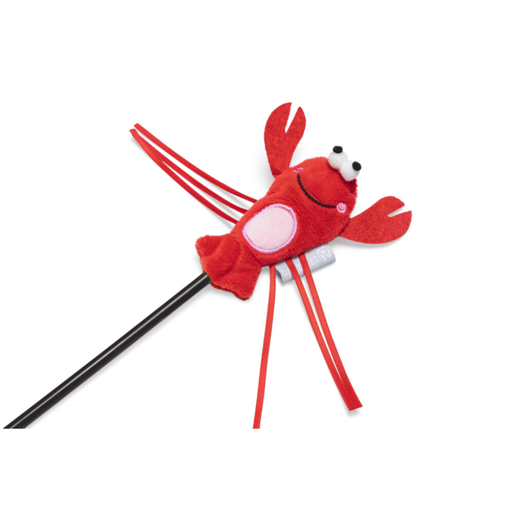 Beeztees Peluş Kurdelalar Oyuncaklı Kedi Oltası 40cm