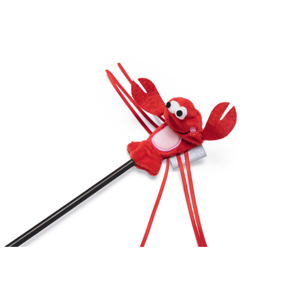 Beeztees Peluş Kurdelalar Oyuncaklı Kedi Oltası 40cm