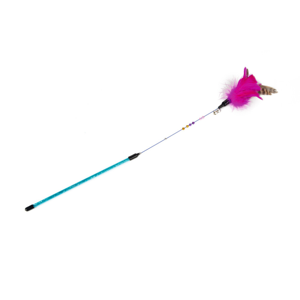 Beeztees Plumo Ucu Tüylü Kedi Oltası 50cm