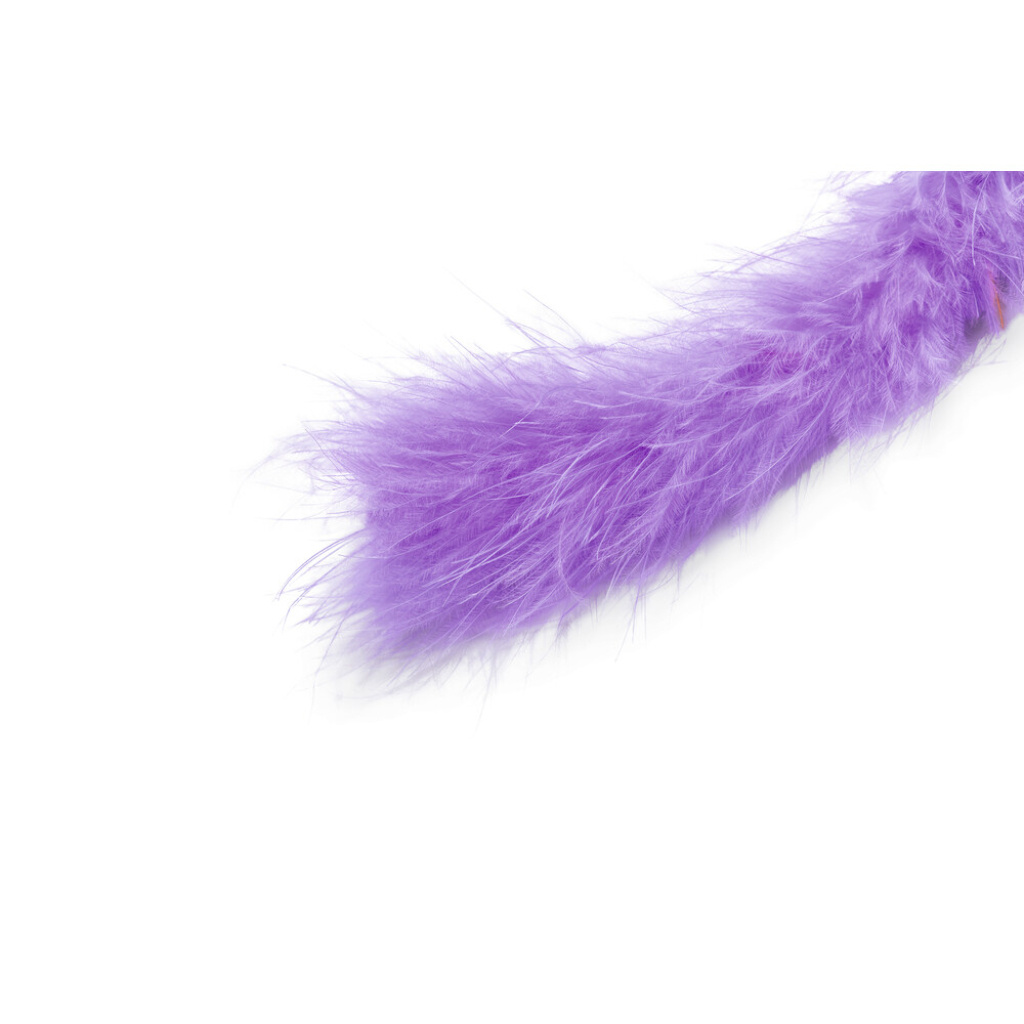 Beeztees Peluş Top ve Kuyruklu Zilli Kedi Oltası 45cm