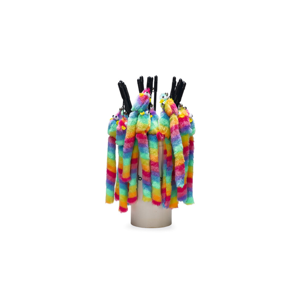 Beeztees Peluş Oyuncaklı Zilli Kedi Oltası 48cm