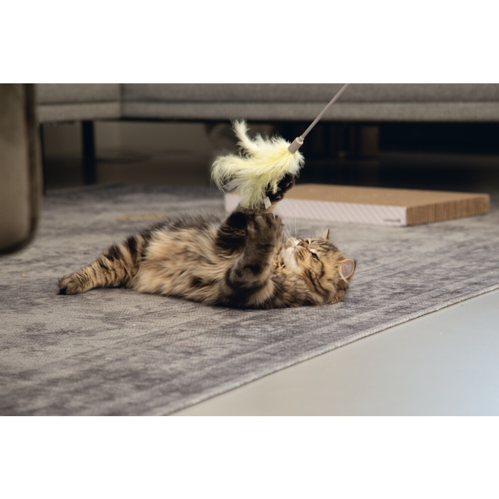 Beeztees Orry Tüylü Uçlu Kedi Oltası 45cm