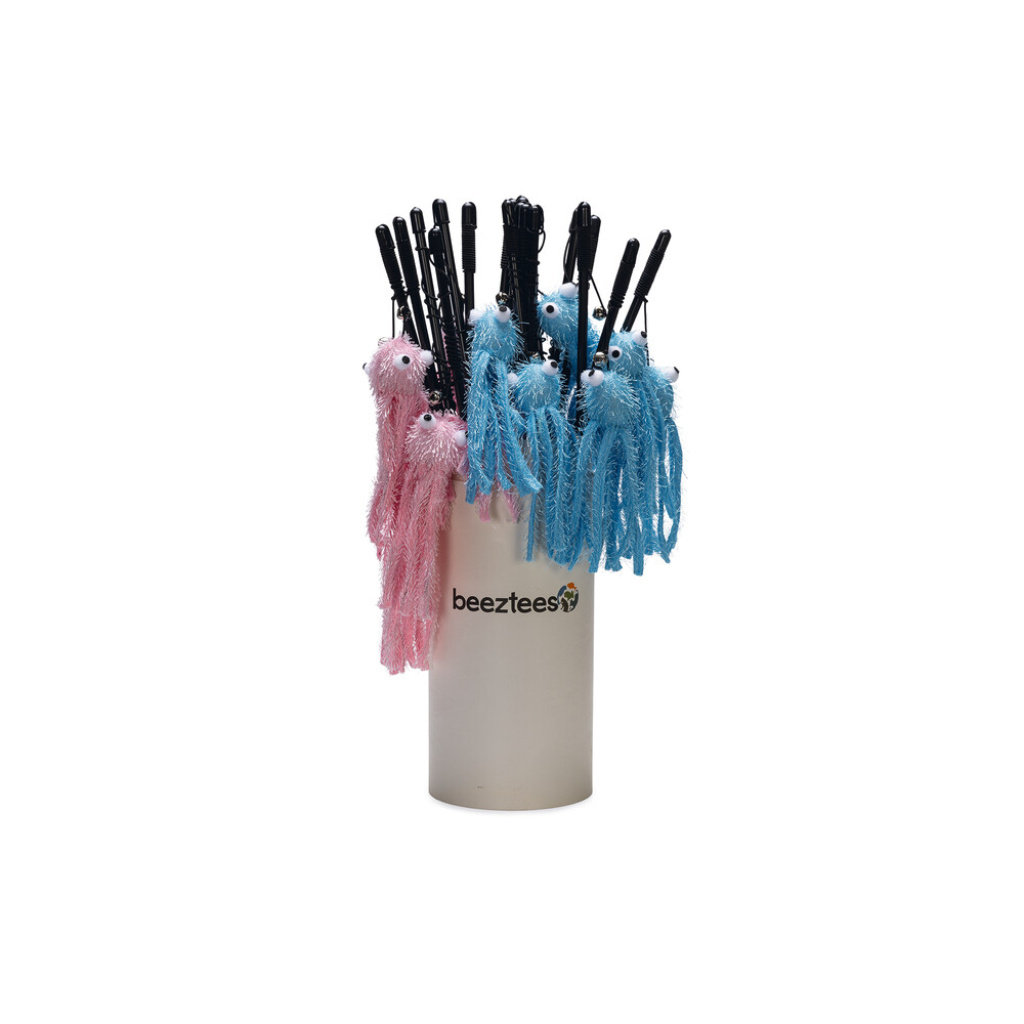 Beeztees Zilli Peluş Ahtapot Olta Kedi Oyuncağı 48cm (Karışık Renkli)