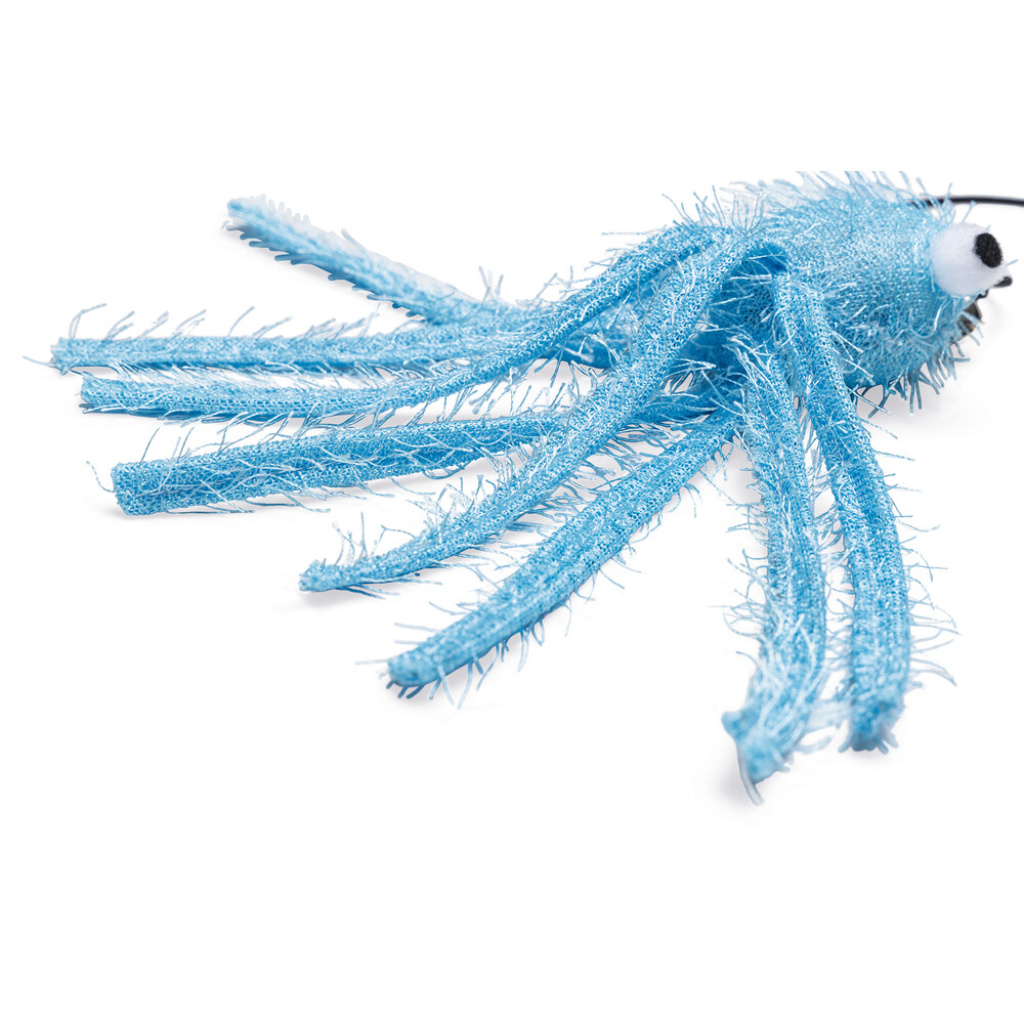 Beeztees Zilli Peluş Ahtapot Olta Kedi Oyuncağı 48cm (Karışık Renkli)