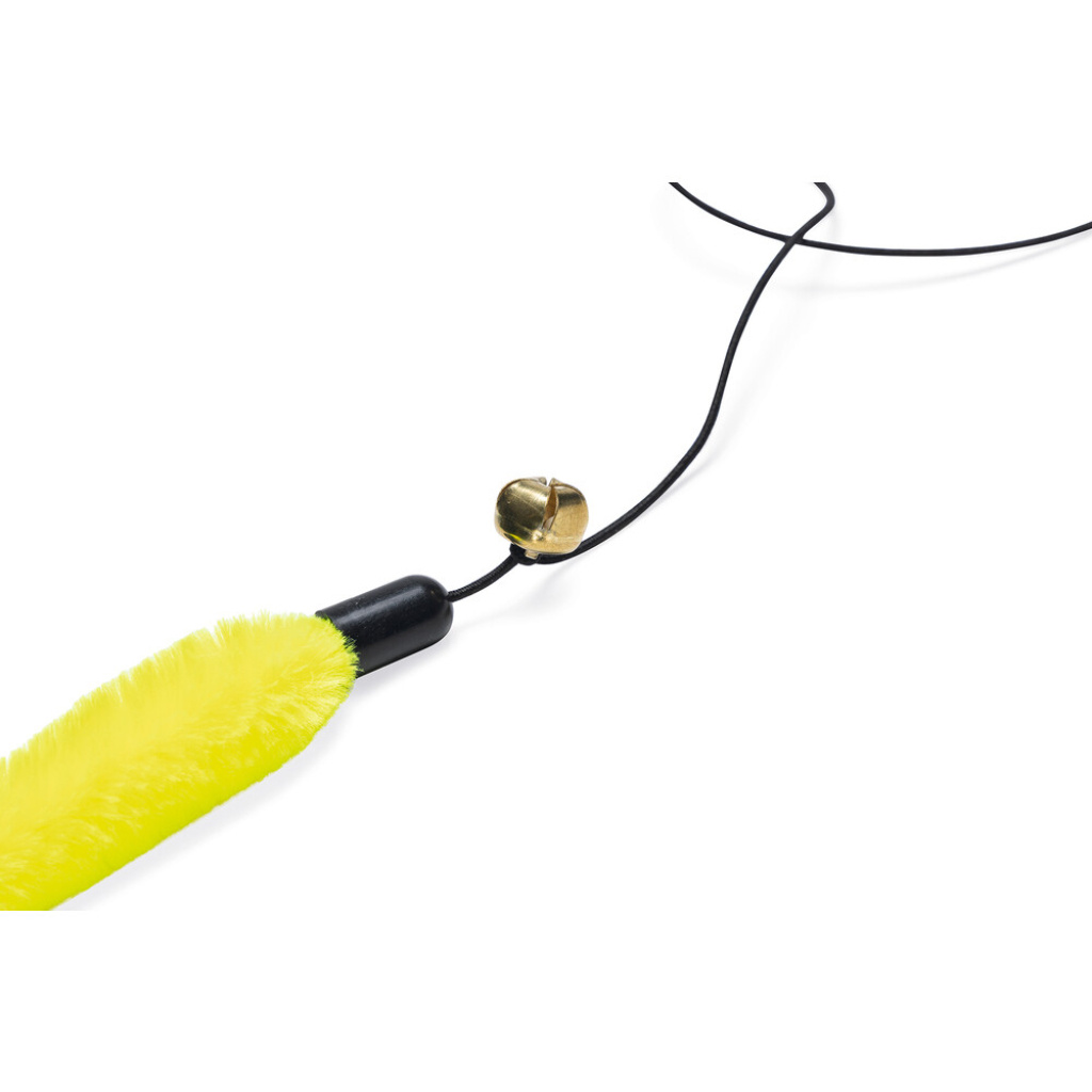 Beeztees Zilli Peluş Tırtıl Olta Kedi Oyuncağı 48cm (Karışık Renkli)