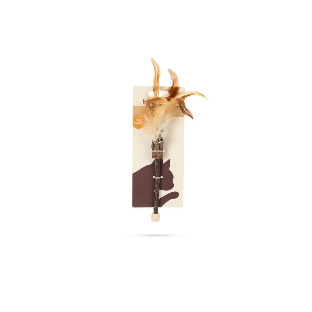 Beeztees Tüylü Matatabi Çubuğu Kedi Oyuncağı 22x11x0,7cm