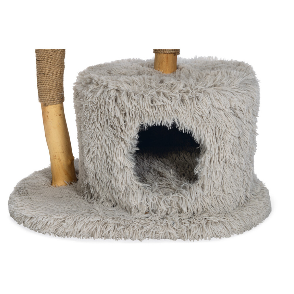 Beeztees Dbl Kedi Tırmalama ve Oyun Evi 60x45x100cm