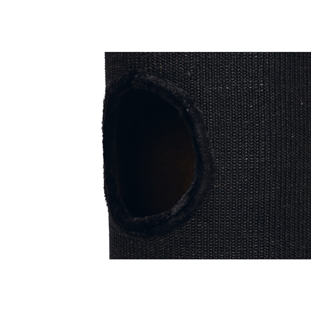 Beeztees Stina Kedi Tırmalama ve Oyun Evi 37x70cm (Siyah)