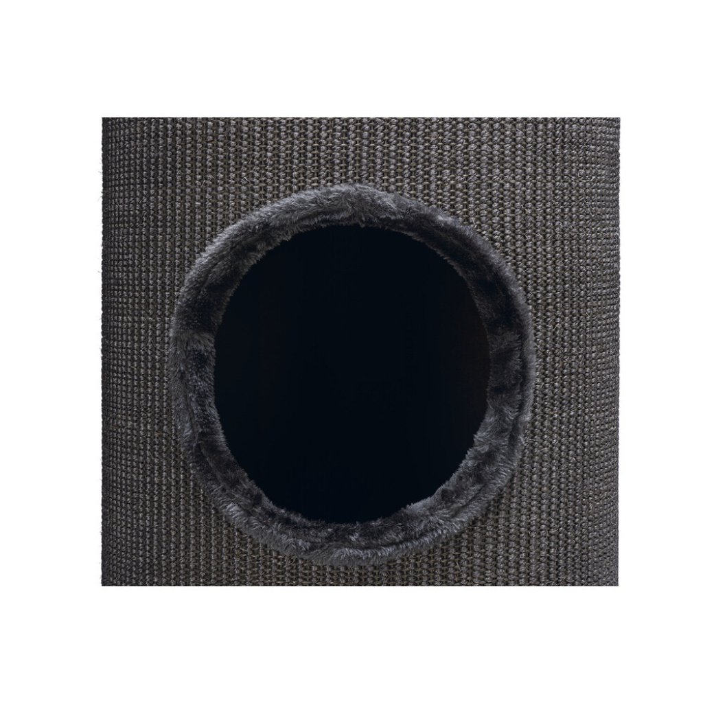 Beeztees Stina Kedi Tırmalama ve Oyun Evi 37x70cm (Gri)