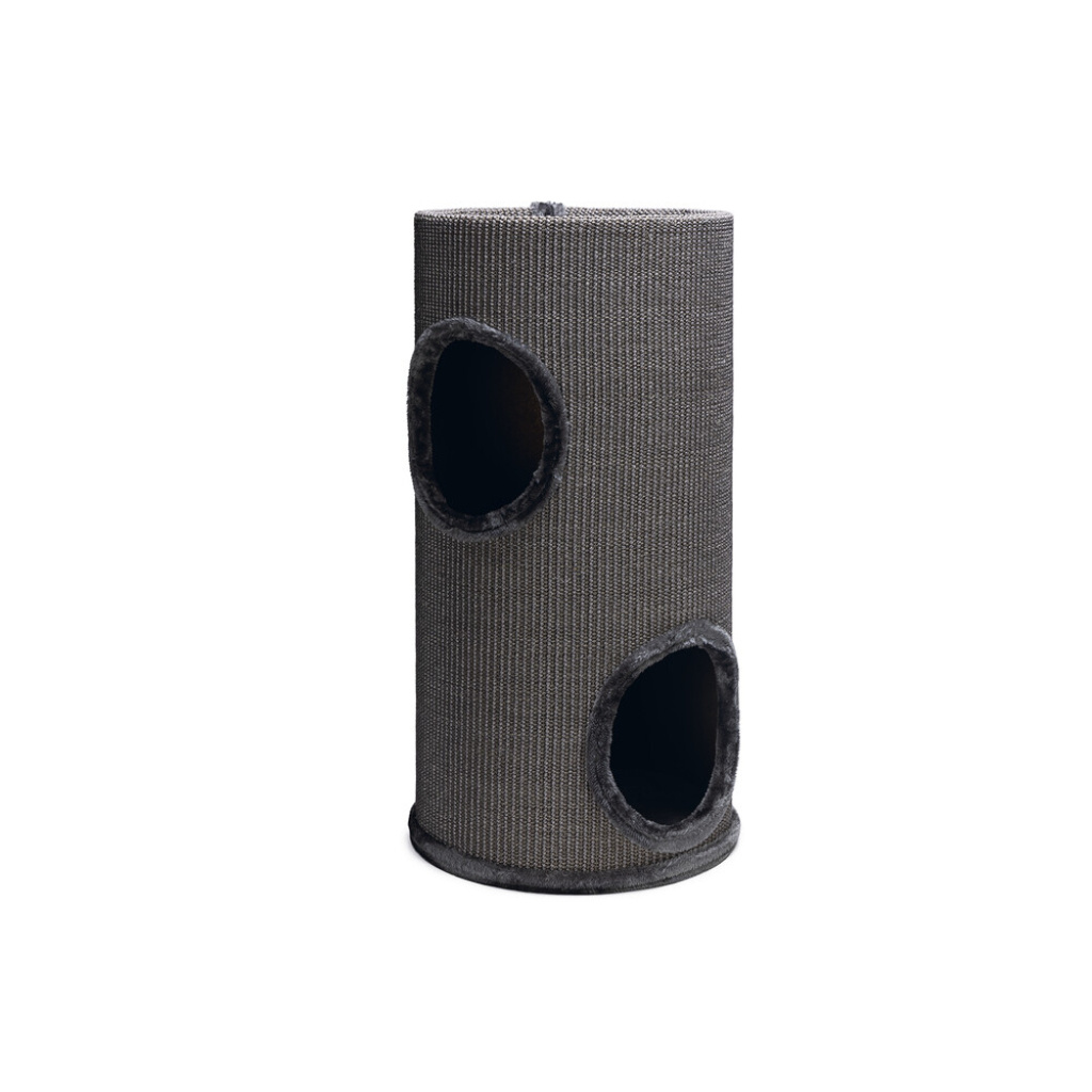 Beeztees Stina Kedi Tırmalama ve Oyun Evi 37x70cm (Gri)