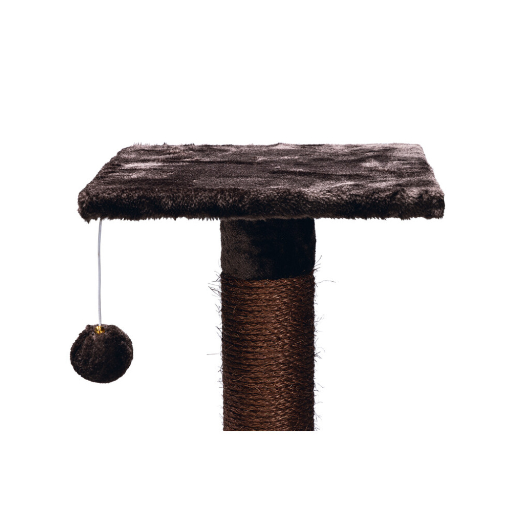 Beeztees Figado Kedi Köşe Tırmalama ve Oyun Evi  40x40x135cm (Kahverengi)