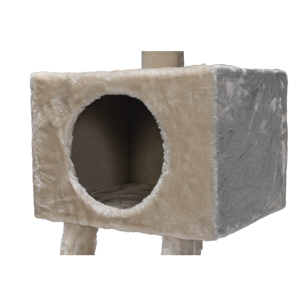Beeztees Homira Kedi Tırmalama Tahtası 40x35x110cm (Krem)