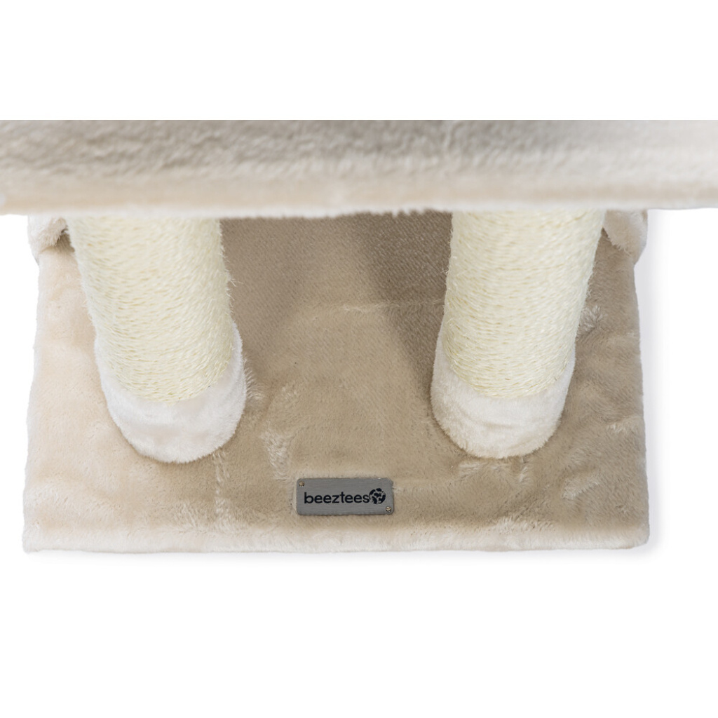 Beeztees Tanica Kedi Tırmalama Tahtası 35x35x82cm (Krem)