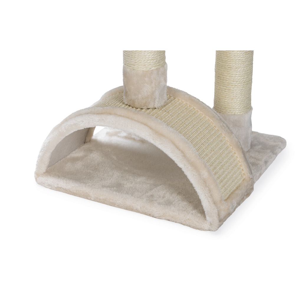 Beeztees Tanica Kedi Tırmalama Tahtası 35x35x82cm (Krem)