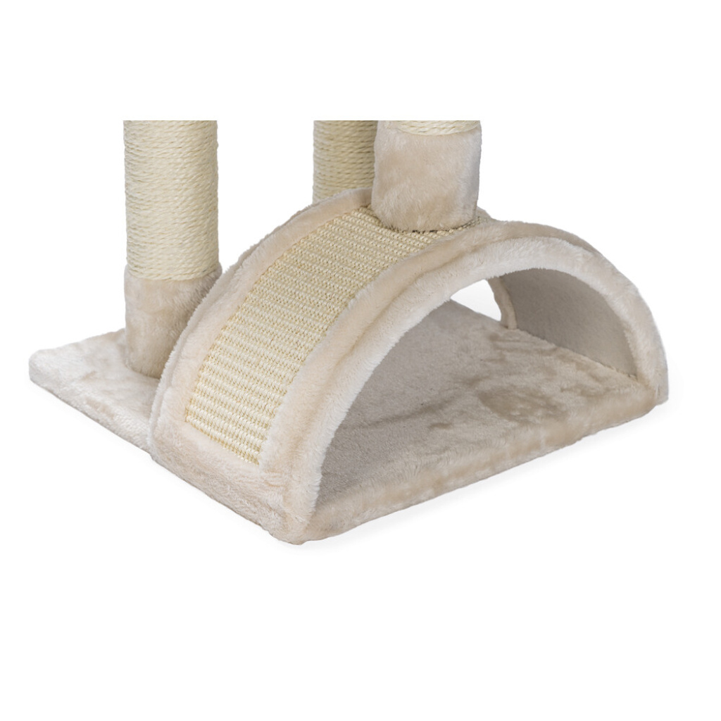 Beeztees Tanica Kedi Tırmalama Tahtası 35x35x82cm (Krem)