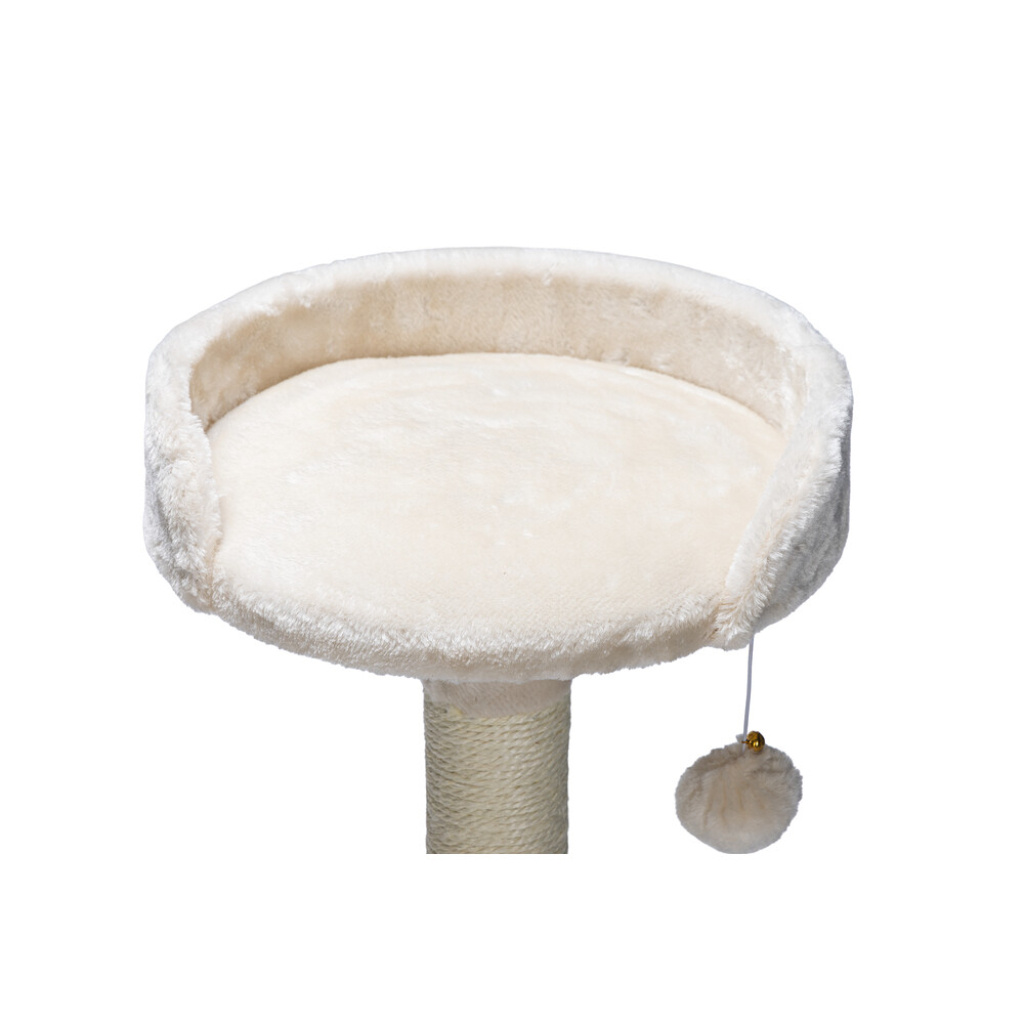 Beeztees Tanica Kedi Tırmalama Tahtası 35x35x82cm (Krem)