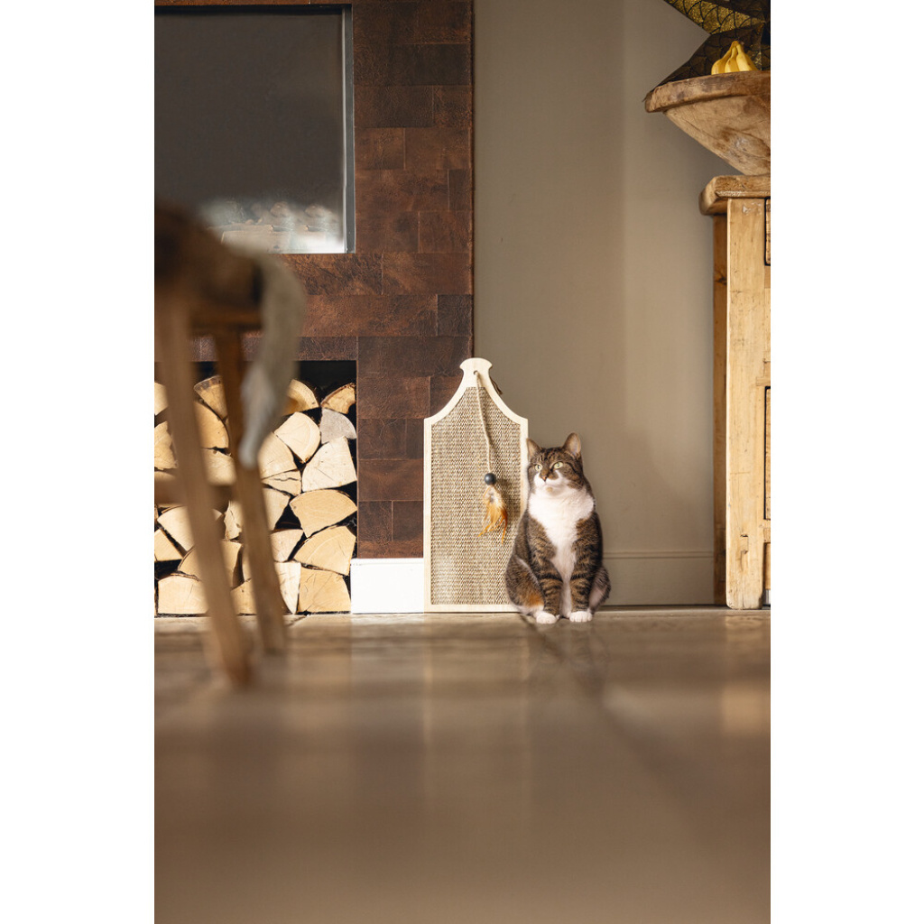 Beeztees Oyuncaklı Kedi Tırmalama Tahtası 50x20x2cm