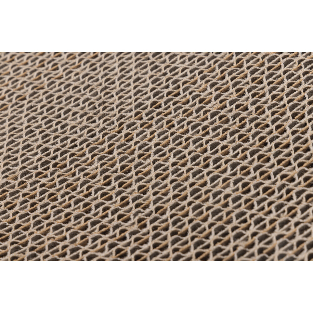Beeztees Wiva Kedi Karton Tırmalama Tahtası ve Kedi Otu 52x21x10cm