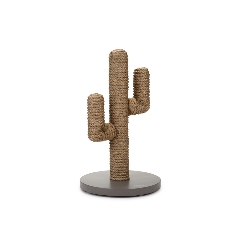 Beeztees Dbl Cactus Kedi Tırmalama Tahtası 35x35x60cm (Açık Kahverengi)