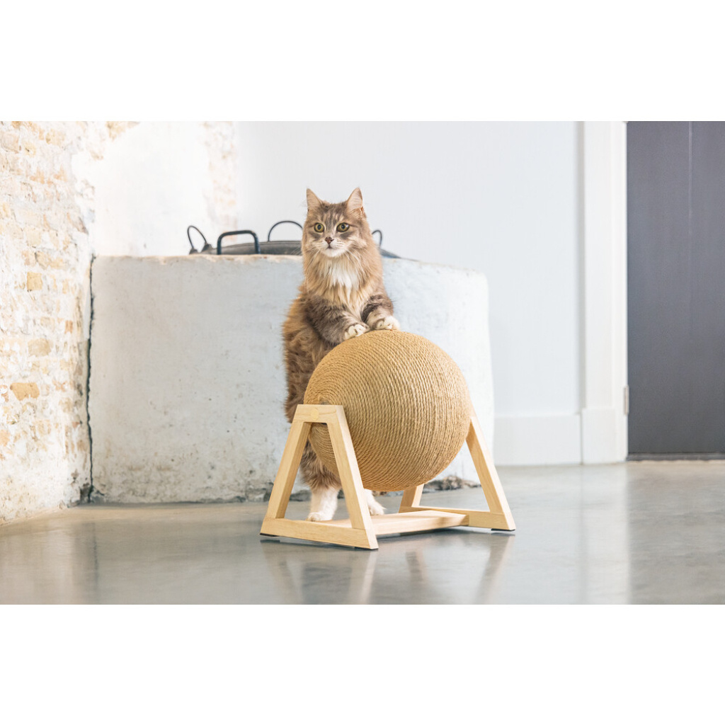 Beeztees Dbl Balty Kedi Tırmalama Tahtası Oyuncağı 34x30x35,5cm