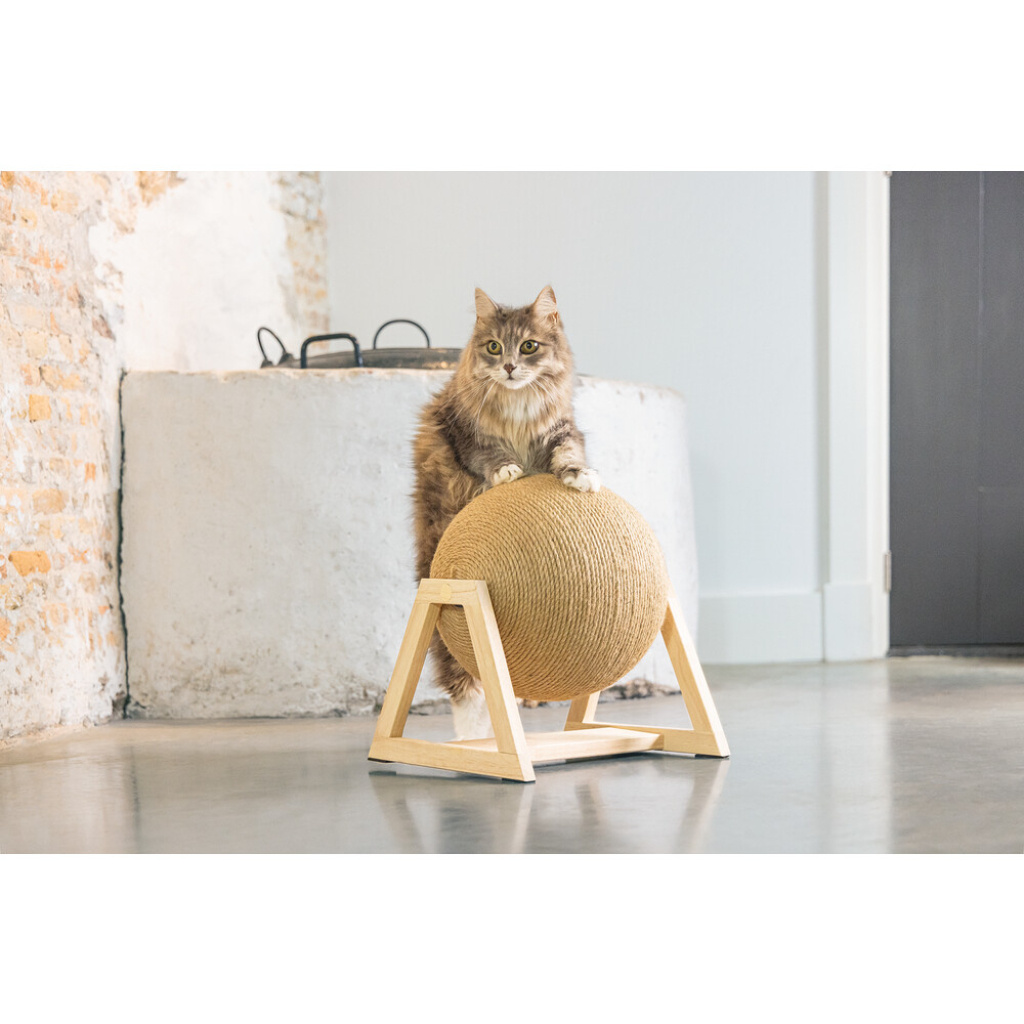 Beeztees Dbl Balty Kedi Tırmalama Tahtası Oyuncağı 34x30x35,5cm