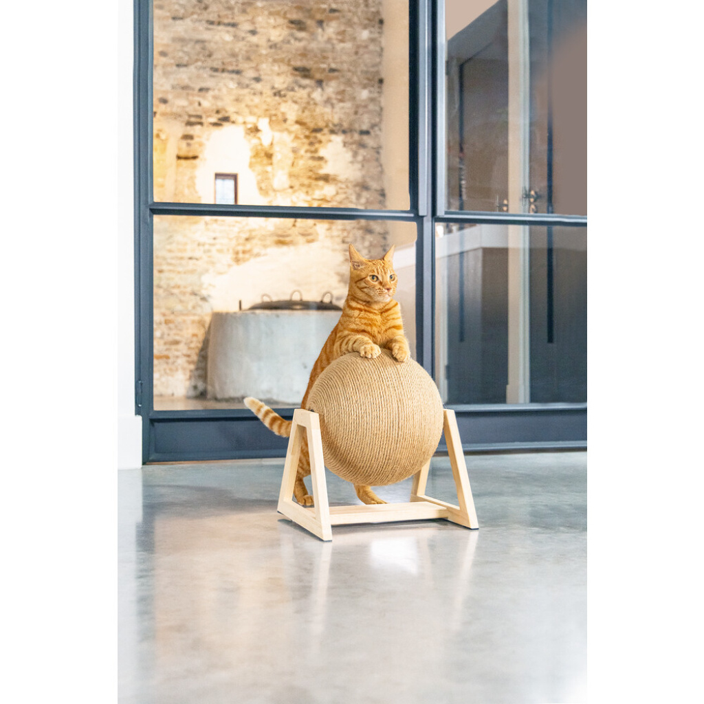 Beeztees Dbl Balty Kedi Tırmalama Tahtası Oyuncağı 34x30x35,5cm