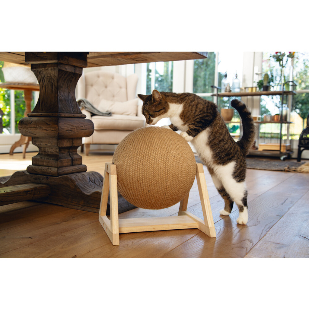 Beeztees Dbl Balty Kedi Tırmalama Tahtası Oyuncağı 34x30x35,5cm