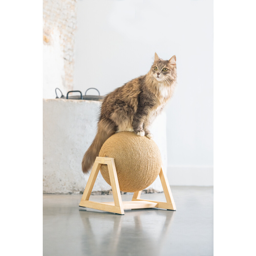 Beeztees Dbl Balty Kedi Tırmalama Tahtası Oyuncağı 34x30x35,5cm