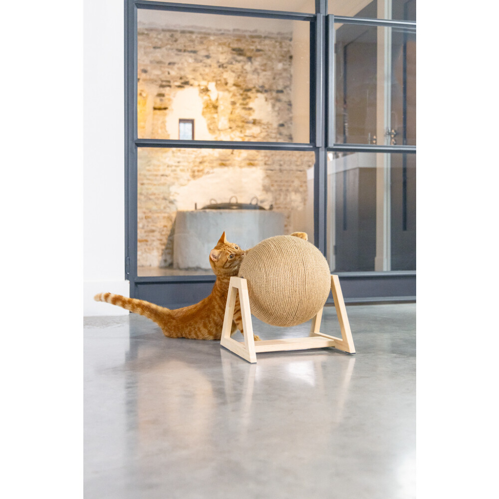 Beeztees Dbl Balty Kedi Tırmalama Tahtası Oyuncağı 34x30x35,5cm