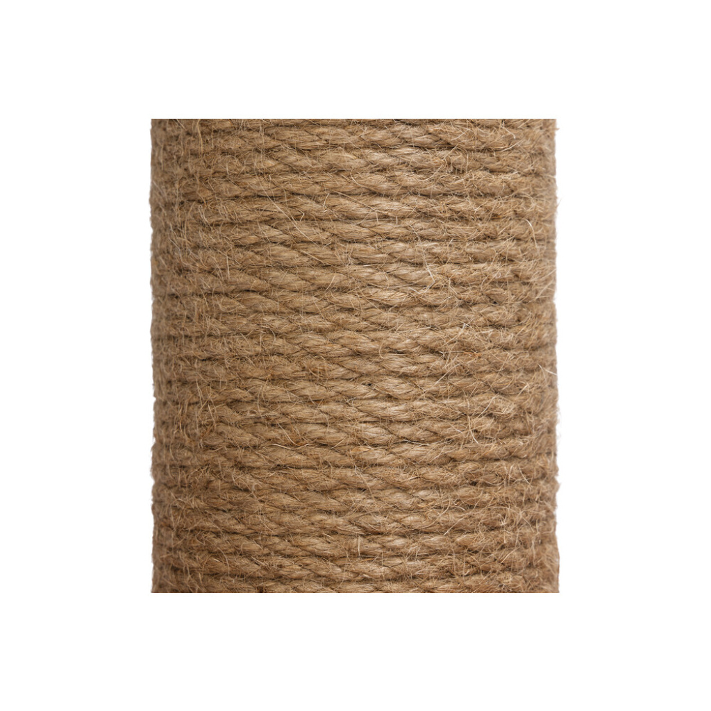 Beeztees Dbl Ribbed Kedi Tırmalama Tahtası ve Oyuncağı 35x35x50cm (Turuncu)