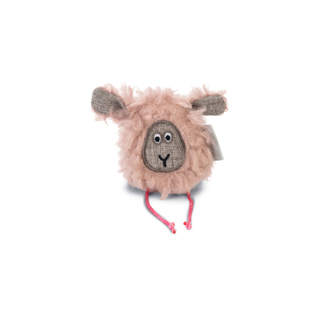 Beeztees Peluş Koyun Kedi Oyuncağı 12x12x3cm (Pembe)