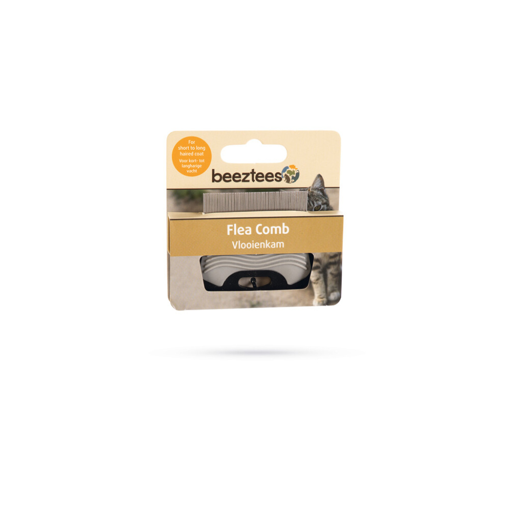 Beeztees Pire Temizleme Kedi Tarağı 7x5,5cm (Siyah)