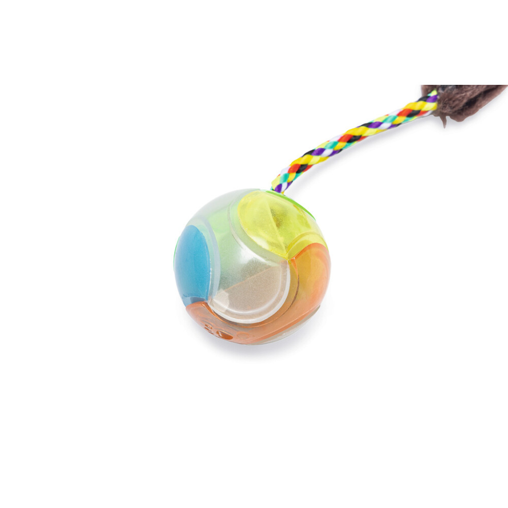 Beeztees Glow Kuyruklu Top Kedi Oyuncağı 18x4,5x4,5cm (2 Adet)
