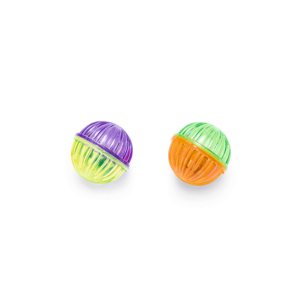 Beeztees Sesli Top ve Boncuklar Kedi Oyuncağı 4cm