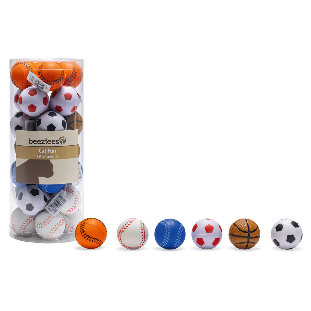 Beeztees Sünger Oyun Topu Kedi Oyuncağı 4,5cm