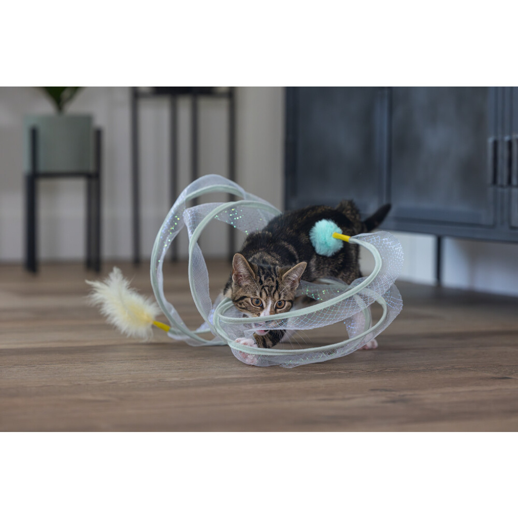 Beeztees Gabi Spiral Yavru Kedi Tüneli 60x25x25cm