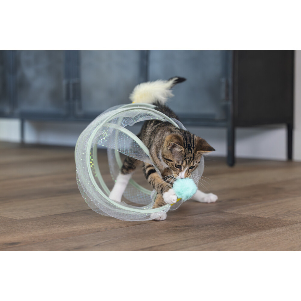 Beeztees Gabi Spiral Yavru Kedi Tüneli 60x25x25cm