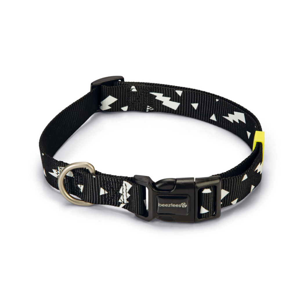 Beeztees Thunder Köpek Boyun Tasması 48-70cm (Siyah)