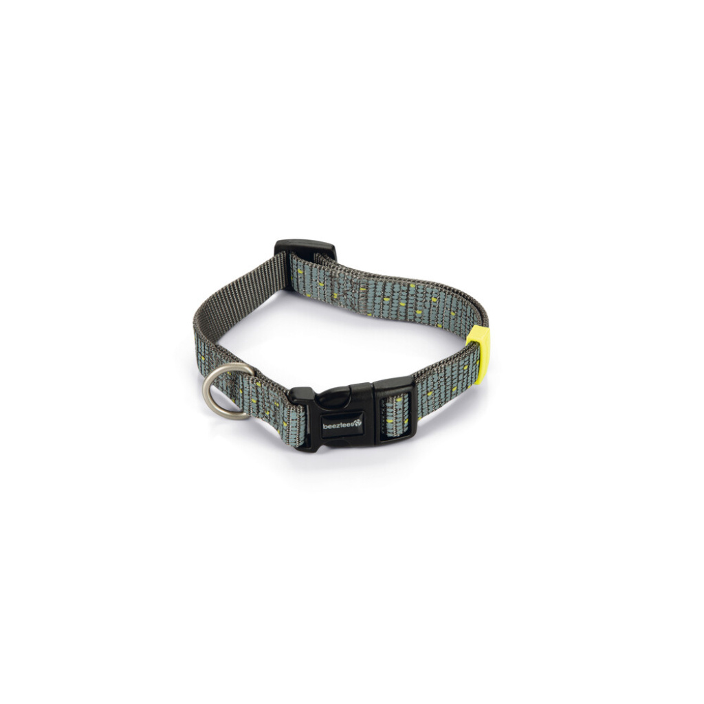 Beeztees Vista Köpek Boyun Tasması 35-50cm (Gri)