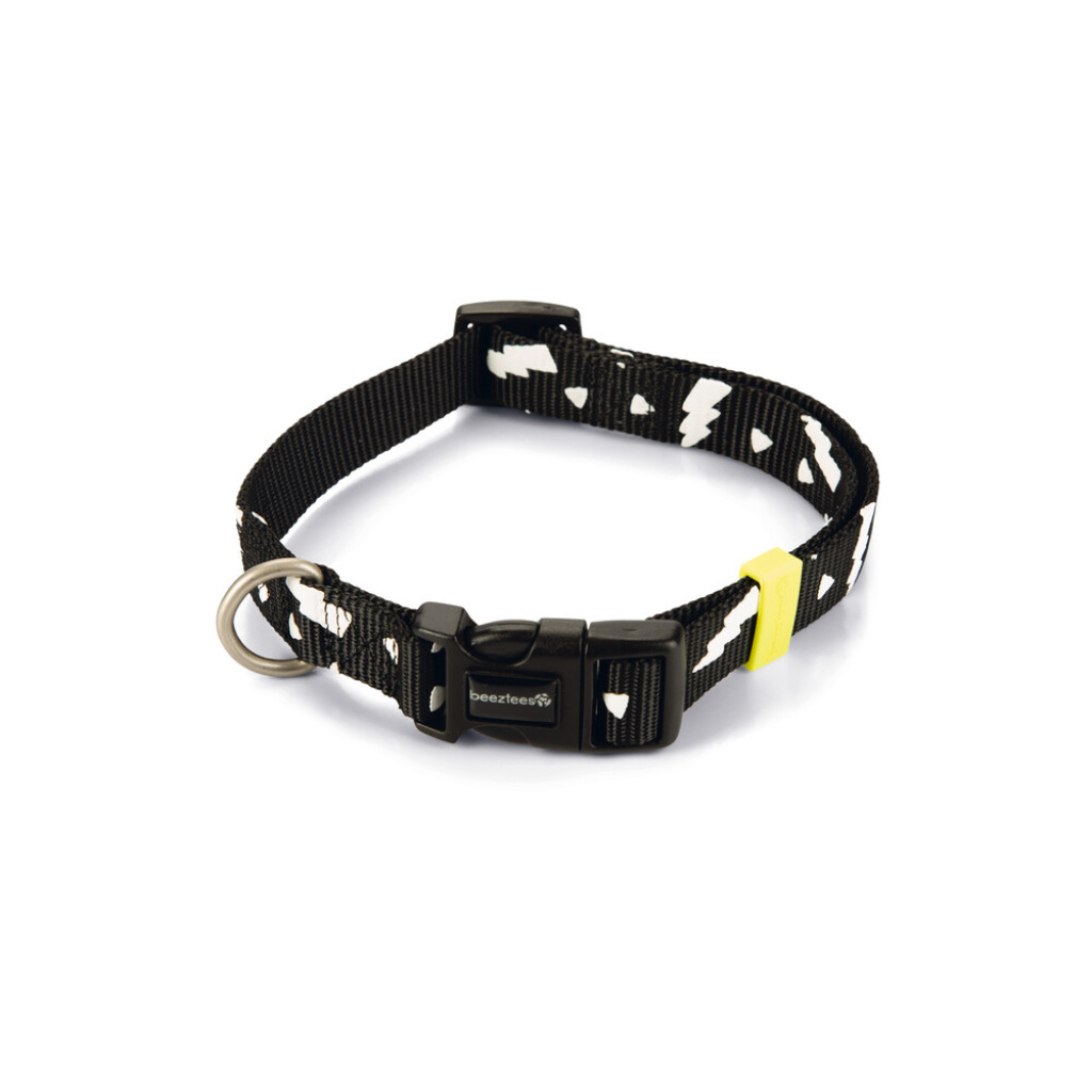 Beeztees Thunder Köpek Boyun Tasması 35-50cm (Siyah)