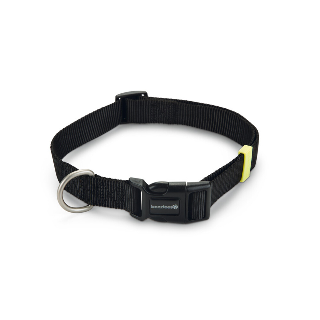 Beeztees Uni Köpek Boyun Tasması 48-70cm (Siyah)
